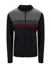 Dale Of Norway M LIBERG MASC JACKET Dark Charcoal Smoke Redrose XXL - PeakStyle
