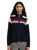 Dale Of Norway W MOUNT STELLO FEMININE JACKET Navy Offwhite Raspberry XL - PeakStyle