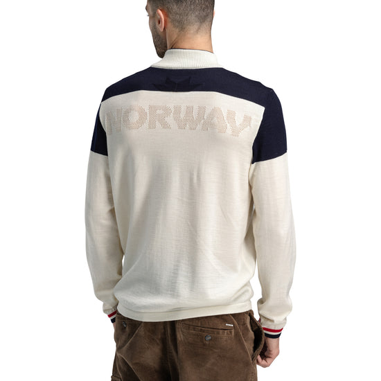 Dale Of Norway M MOUNT STELLO MASCULINE JACKET Offwhite Marine Raspberry XXL - PeakStyle