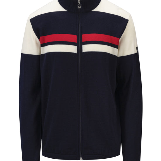Dale Of Norway M MOUNT STELLO MASCULINE JACKET Navy Offwhite Raspberry XXL - PeakStyle