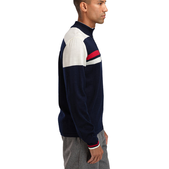 Dale Of Norway M MOUNT STELLO MASCULINE JACKET Navy Offwhite Raspberry XXL - PeakStyle