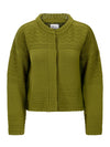 Dale Of Norway LUSA Wool Cardigan Women Alum Green – Packshot
