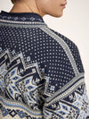 Dale Of Norway VAIL Wollpullover Herren Offwhite - Smoke - Midnight Navy Detail