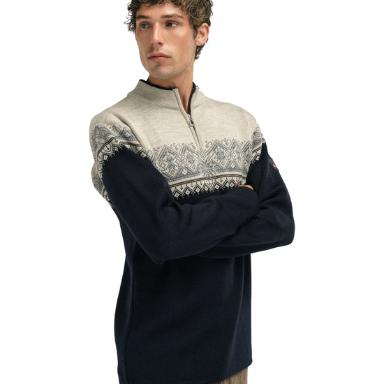 Dale Of Norway M MORITZ MASC SWEATER Black Sandstone 3XL - PeakStyle