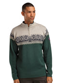 Dale Of Norway M MORITZ MASC SWEATER Pinegreen Sand S - PeakStyle