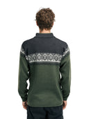 Dale Of Norway M MORITZ MASC SWEATER Darkgreen Smoke Darkcharcoal XXL - PeakStyle
