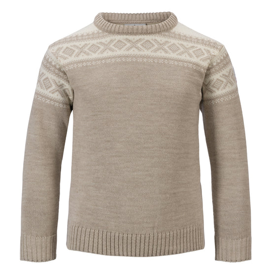 Dale Of Norway CORTINA KIDS SWEATER Sand Mel Offwhite 12 Year - PeakStyle