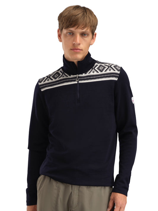 Dale Of Norway M CORTINA BASIC MASC SWEATER Navy Offwhite XXL - PeakStyle