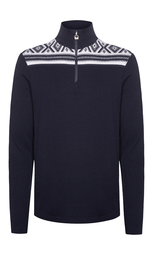 Dale Of Norway M CORTINA BASIC MASC SWEATER Navy Offwhite XXL - PeakStyle