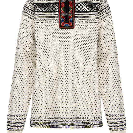Dale Of Norway SETESDAL UNI SWEATER Offwhite Black 3XL - PeakStyle