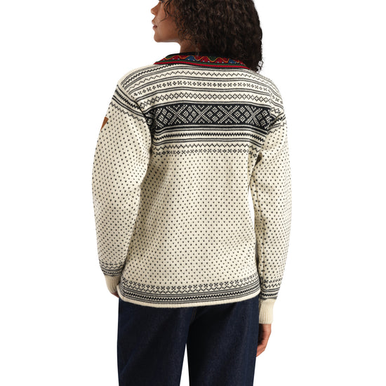 Dale Of Norway SETESDAL UNI SWEATER Offwhite Black 3XL - PeakStyle
