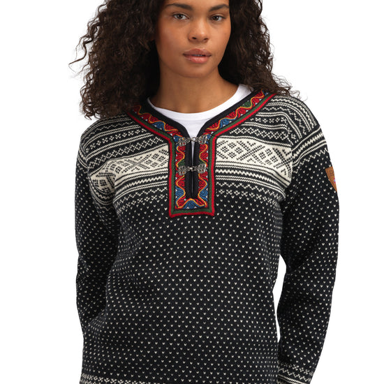 Dale Of Norway SETESDAL UNI SWEATER Black Offwhite 3XL - PeakStyle