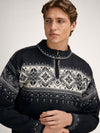 Dale of Norway BLYFJELL Men Black - Smoke - Offwhite - Light Charcoal – Studio Detail