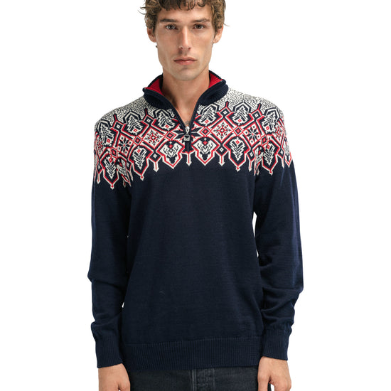 Dale Of Norway M WINTERLAND MASC SWEATER Navy XL - PeakStyle