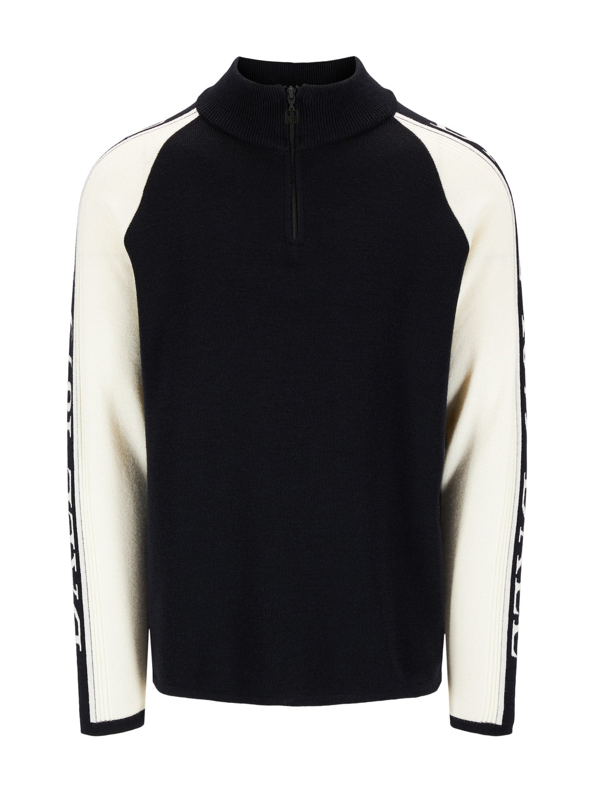 Dale Of Norway SKARSTIND 1879 Merino-Pullover Herren – Black - Offwhite – Packshot