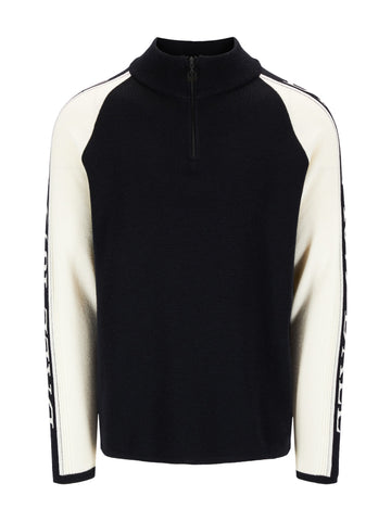 Dale Of Norway SKARSTIND 1879 Merino-Pullover Herren – Black - Offwhite – Packshot