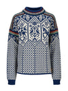 Dale of Norway 1994 Women's Wool Sweater Indigo - Offwhite - Mustard – Packshot