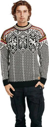 Dale of Norway 1994 Masc Sweater Noir - Moutarde - Blanc Naturel (F00) – Packshot | Récupération auprès de la galerie exacte des revendeurs spécialisés