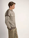 Dale Of Norway 1994 Pull en laine pour hommes – Muscade - Blanc naturel - Coffee Studio Page