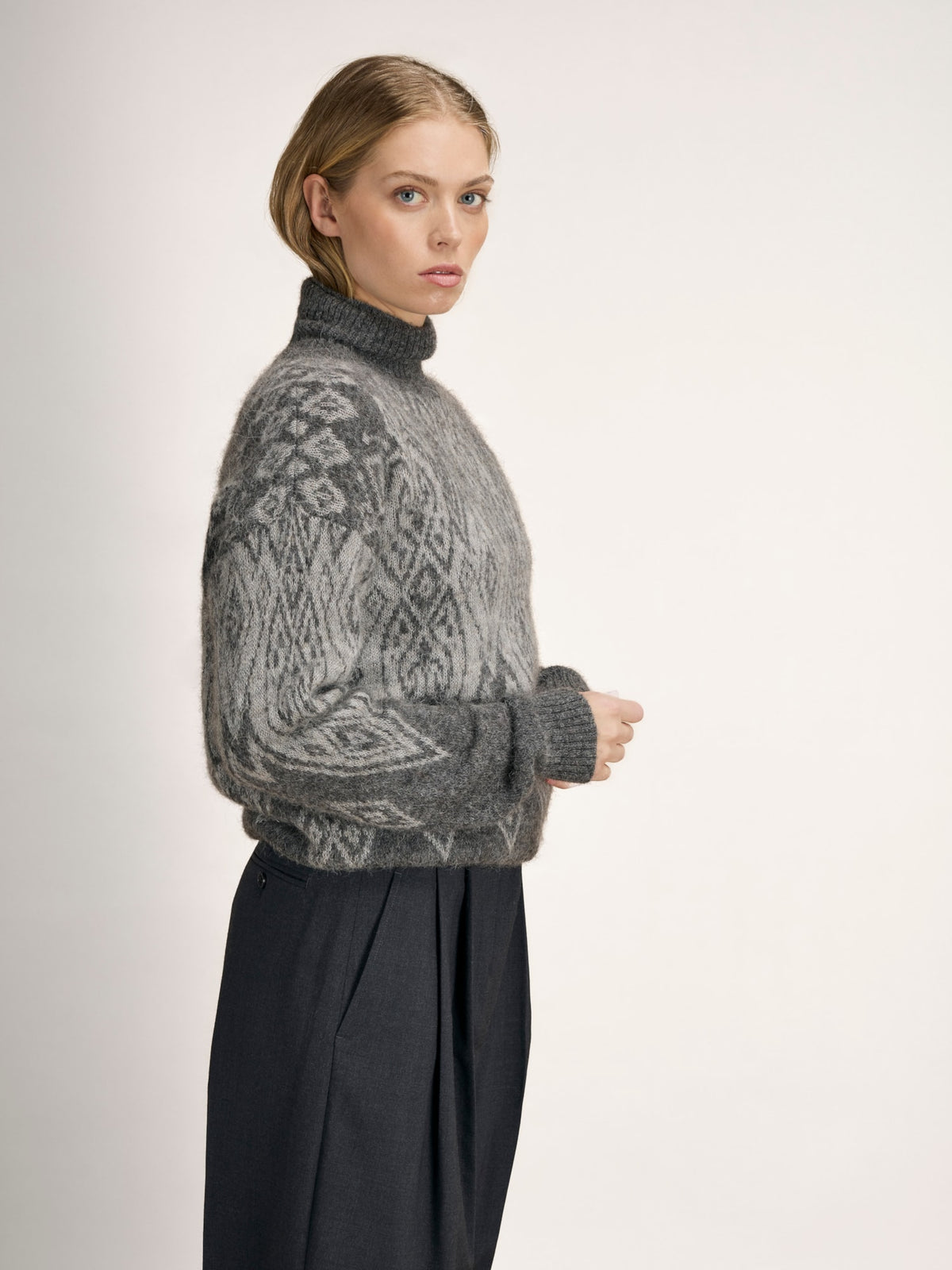 Dale Of Norway FALUN ALPA suéter de alpaca mujer – E00 foto 3
