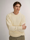 Dale Of Norway LUSA Wool Sweater Men Offwhite – Studio Front View