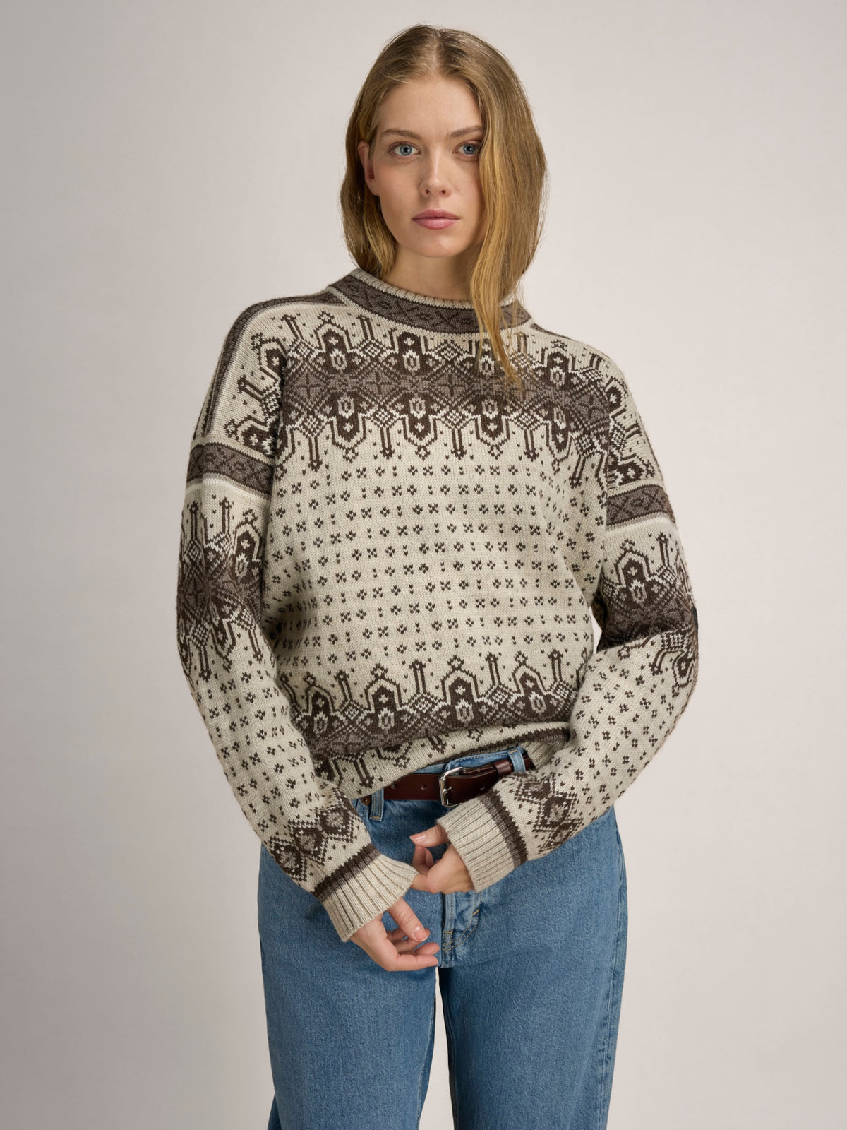 Dale Of Norway ALBERTVILLE Damen – Birch - Coffee – Studio 2
