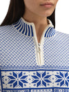 Dale Of Norway VARDÅSEN Damen – Offwhite - Ultramarine – Studio – 96361_A00_VARDASEN_FEM_SWEATER-876