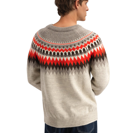 Dale Of Norway LOSNA Wollpullover Herren – Birch - Vanilla