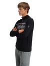 Dale Of Norway LIASET Merino-Pullover Herren – Black - Offwhite