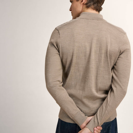 Dale Of Norway LIASET Merino-Pullover Herren – Mountainstone - Offwhite