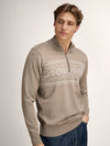 Dale Of Norway LIASET Merino-Pullover Herren – Mountainstone - Offwhite