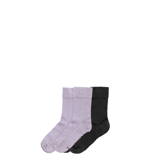 Devold DAILY LIGHT Kinder Wollsocken 2er-Pack ORCHID MIX Packshot