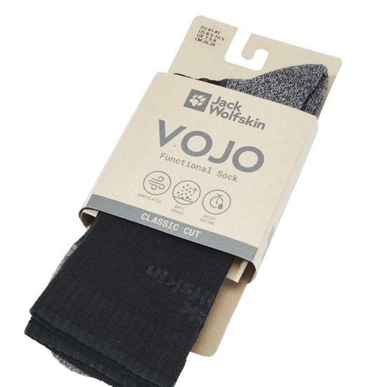 Jack Wolfskin VOJO SOCK CL C black 47-49 - PeakStyle