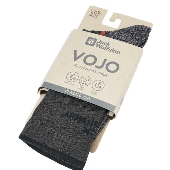 Jack Wolfskin VOJO SOCK CL C dark grey 47-49 - PeakStyle