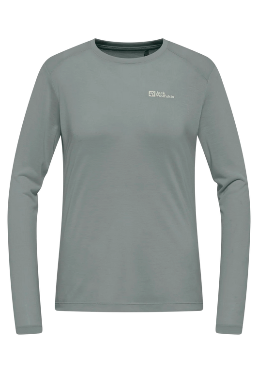 Jack Wolfskin VONNAN LS T W slate green 2XL - PeakStyle