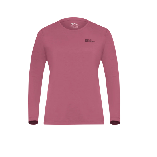 Jack Wolfskin VONNAN LS T W raisin 2XL - PeakStyle