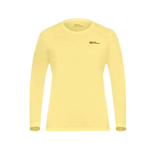 Jack Wolfskin VONNAN LS T W lemon ice 2XL - PeakStyle