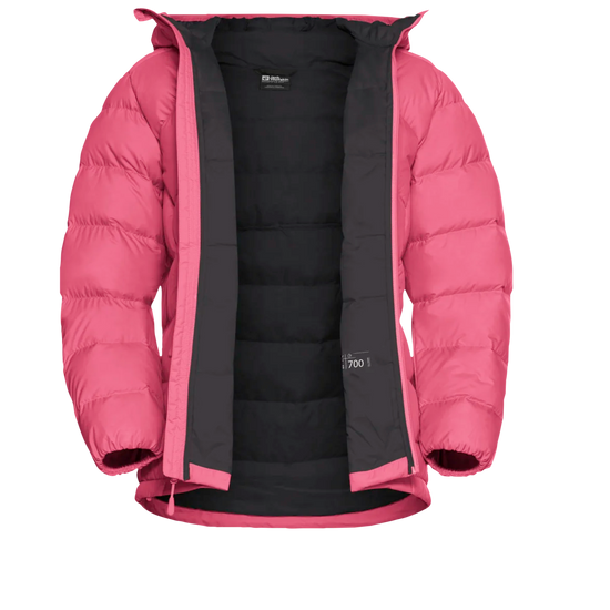 Jack Wolfskin W ATHER DOWN HOODY W RDS bubblegum 3XL - PeakStyle