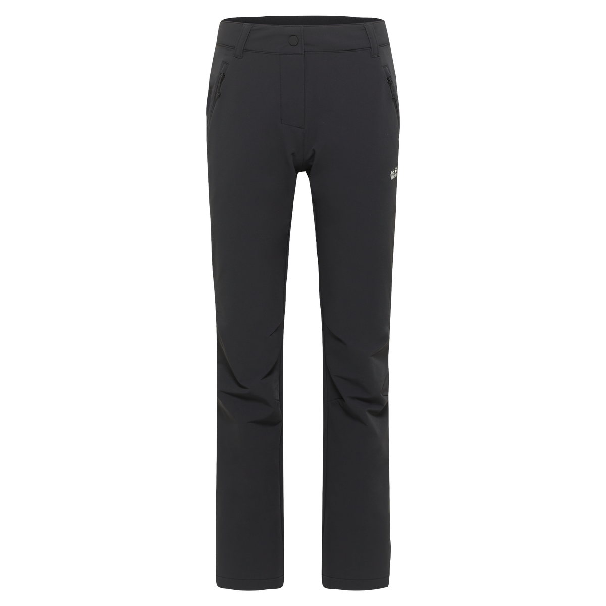 Jack Wolfskin ACTIVATE THERMIC Damen black – Vorderansicht