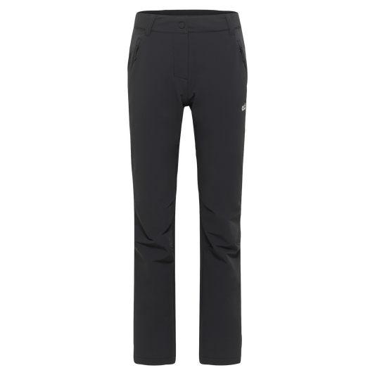 Jack Wolfskin ACTIVATE THERMIC Damen black – Vorderansicht