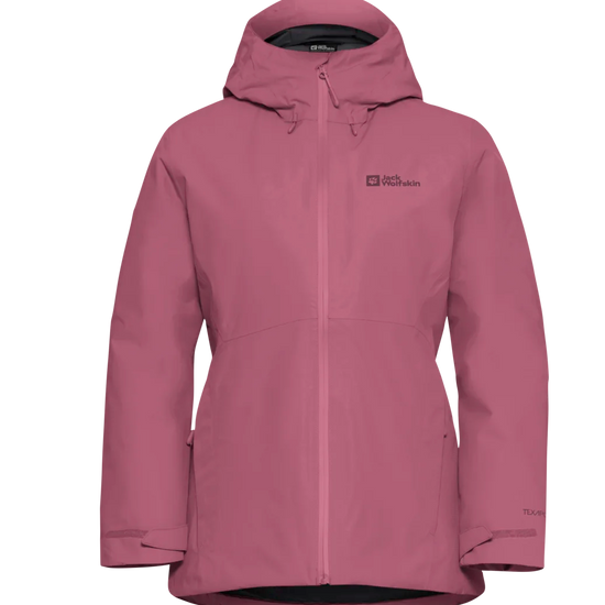 Jack Wolfskin WISPER INS JACKET W raisin 2XL - PeakStyle