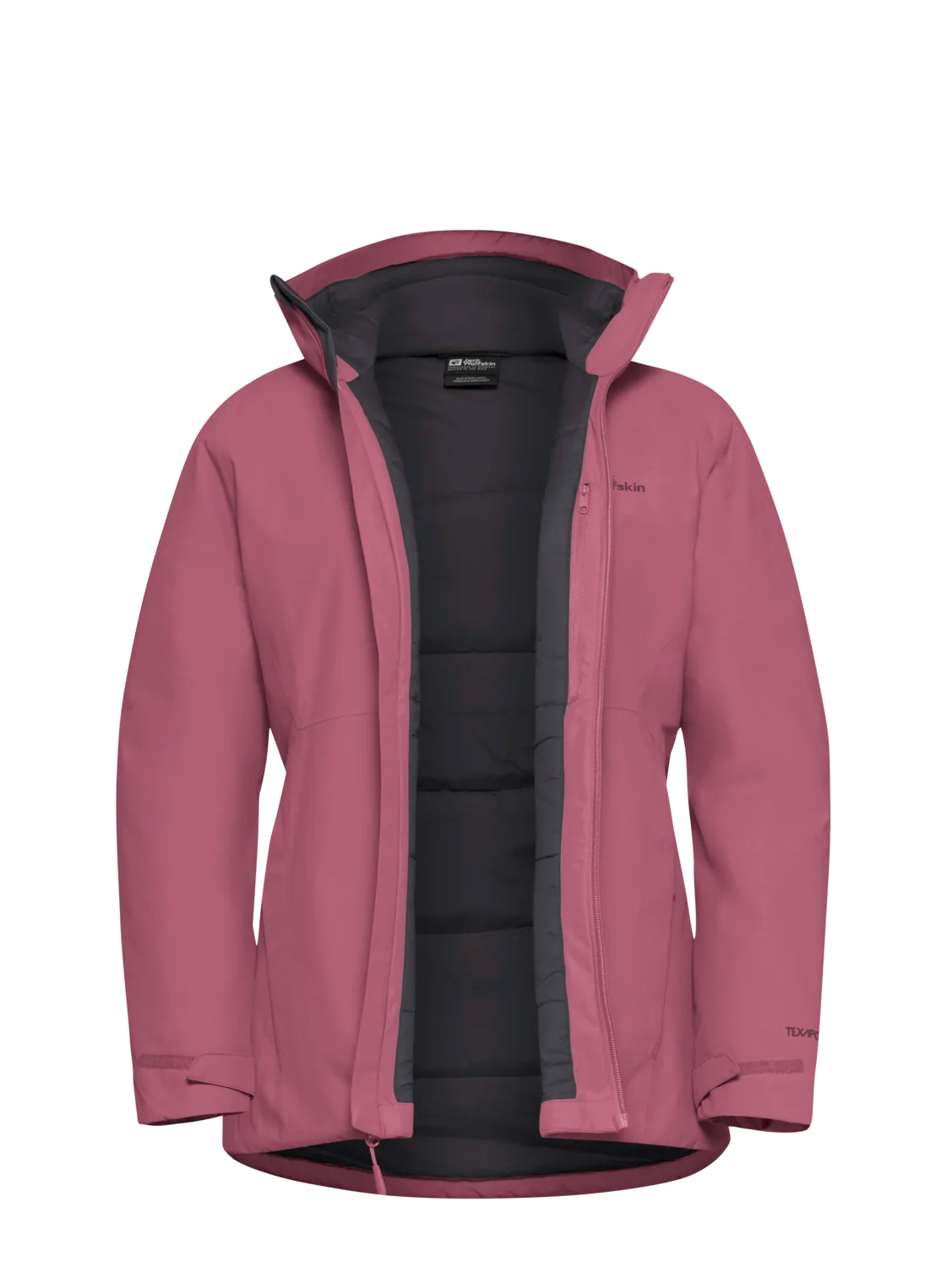 Jack Wolfskin WISPER INS JACKET W raisin 2XL - PeakStyle