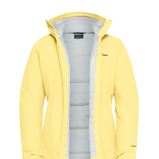 Jack Wolfskin WISPER INS JACKET W lemon ice 2XL - PeakStyle