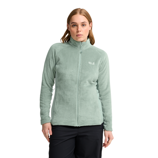 Jack Wolfskin ROTWAND FZ W Green Zinnia 1-ma100