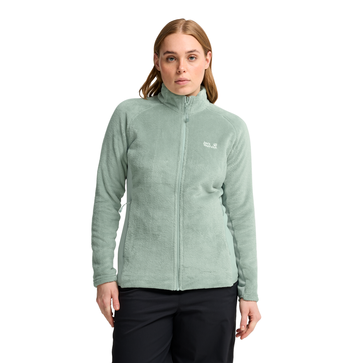 Jack Wolfskin ROTWAND FZ W Green Zinnia 1-ma100