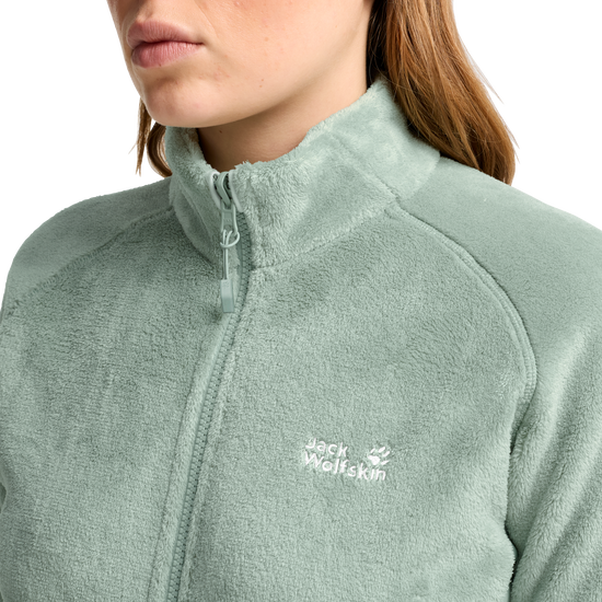 Jack Wolfskin ROTWAND FZ W Green Zinnia 4-ma125
