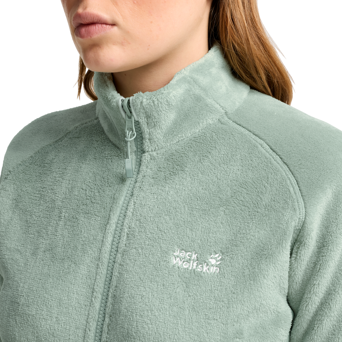 Jack Wolfskin ROTWAND FZ W Green Zinnia 4-ma125