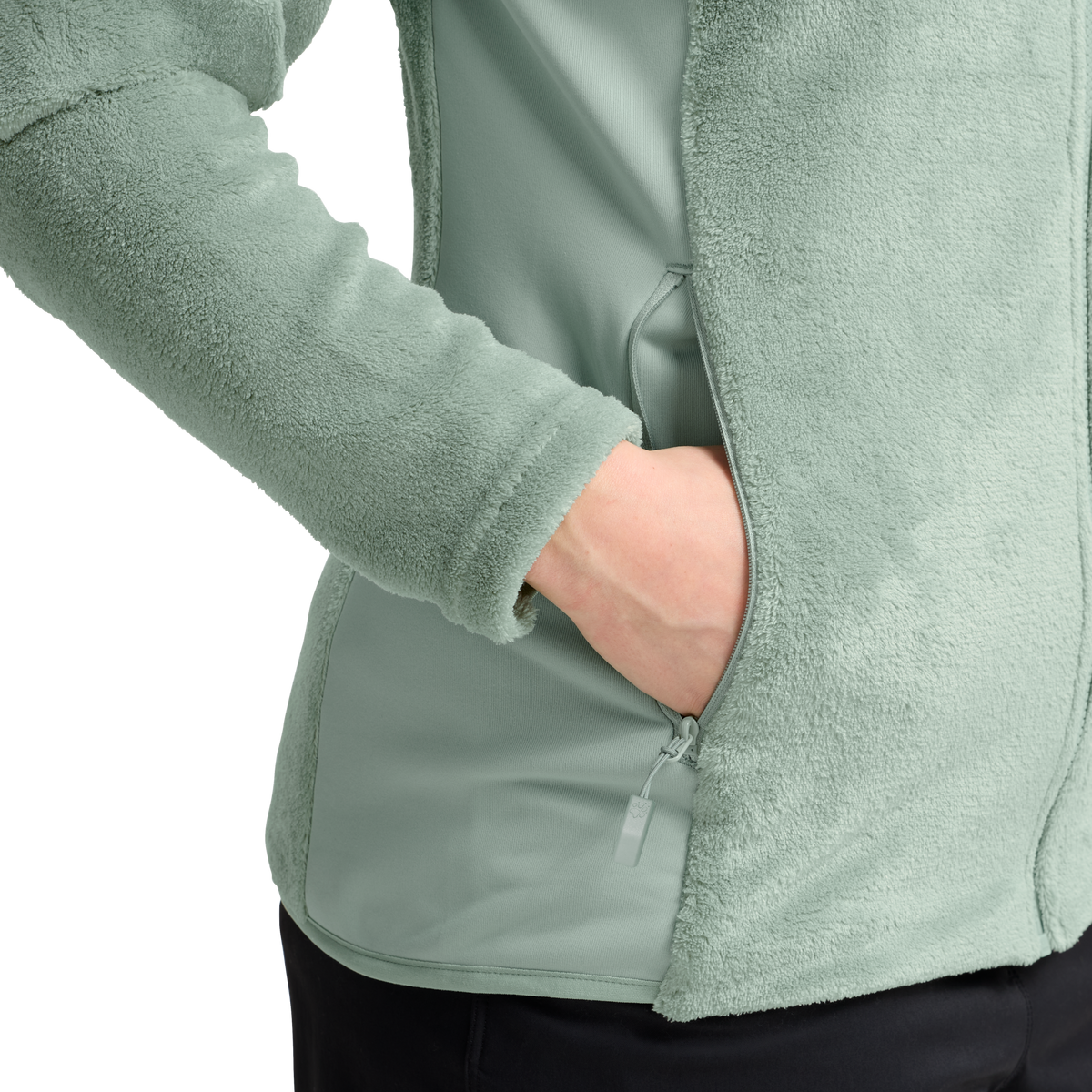 Jack Wolfskin ROTWAND FZ W Green Zinnia 4-ma130