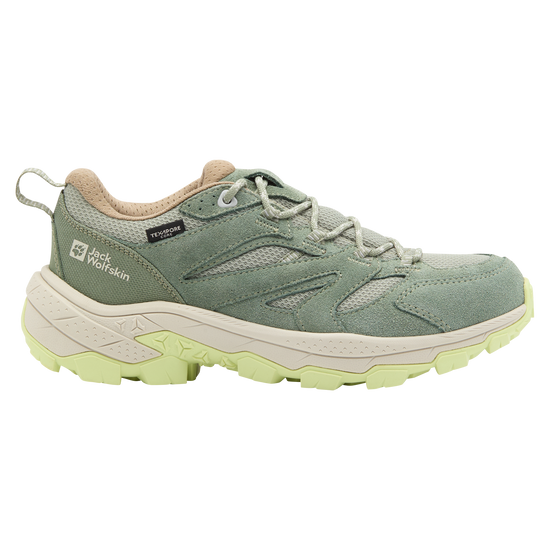 Jack Wolfskin VOJO TOUR TEXAPORE LOW Damen Eucalyptus – Packshot