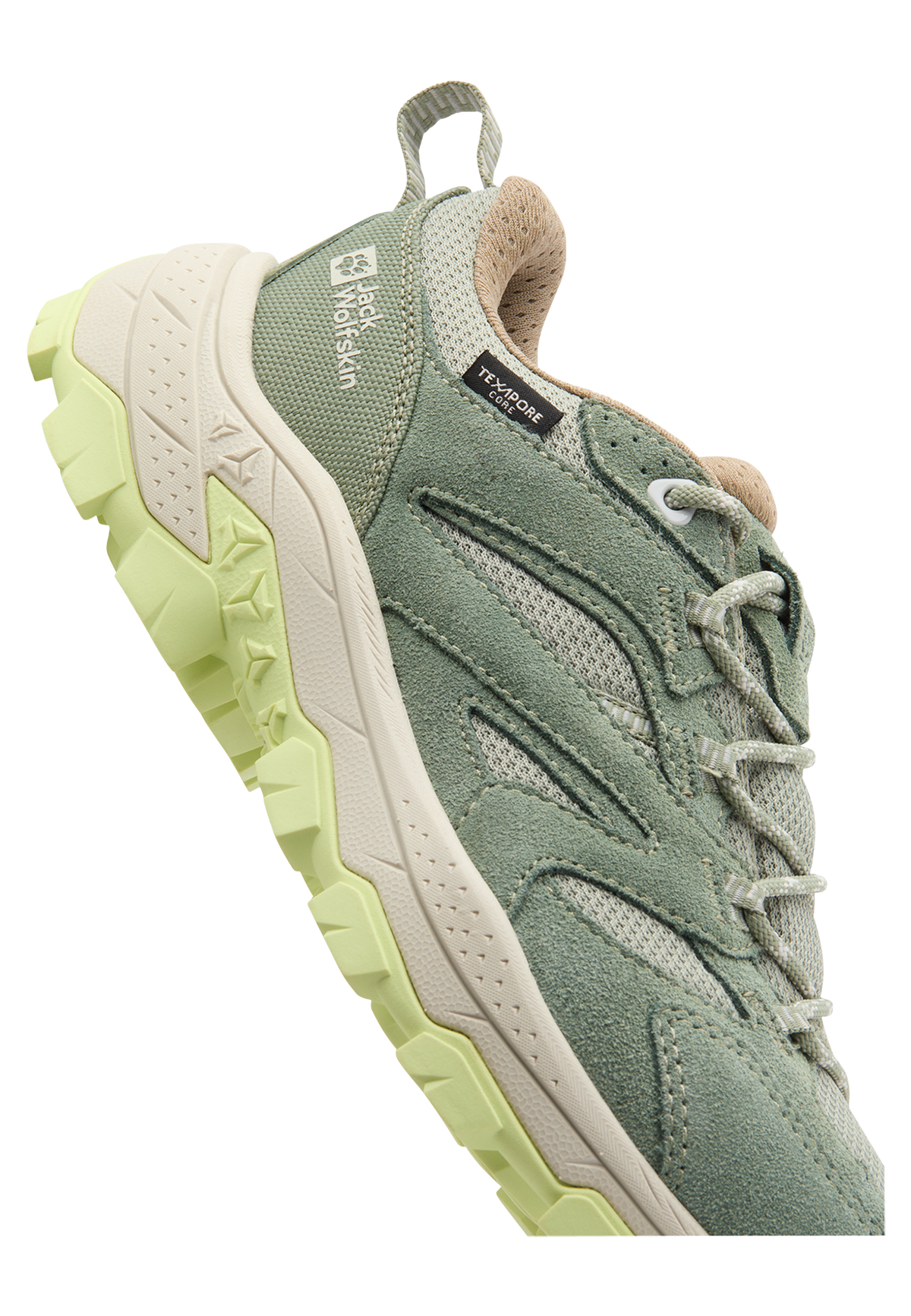 Jack Wolfskin VOJO TOUR TEXAPORE LOW Damen Eucalyptus – Ansicht 8